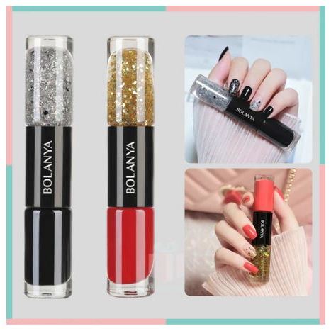 Kutek Korea 2 in 1 Non Peel Off Bolanya Cat Kuku Halal KU001
