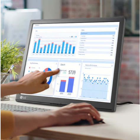 Monitor LG 17 Inch TOUCH SCREEN | LG 17BR30T