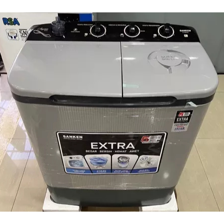 SANKEN MESIN CUCI 8KG LOW WATT 250 Watt/107 Watt