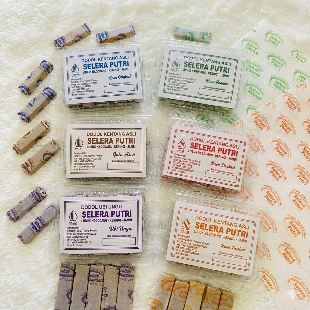 Dodol Kentang Oleh-Oleh Khas Kerinci Jambi Berbagai Varian Rasa 100gr