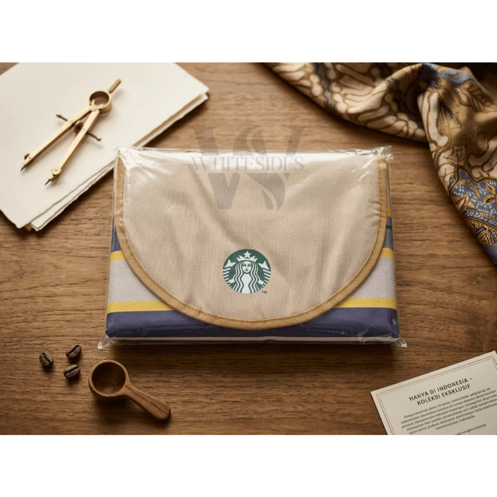 Picnic Matt - Starbucks 22nd Anniversary Edition Whole Bean 250gr gram VIA Instant 12 Sticks 3 Teava