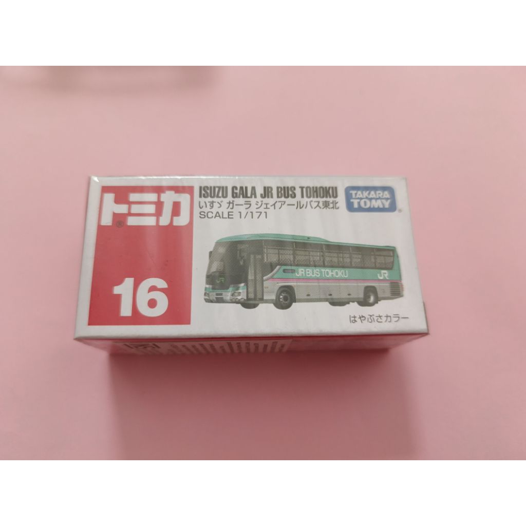 TOMICA REGULER 16 ISUZU GALA JR BUS TOHOKU