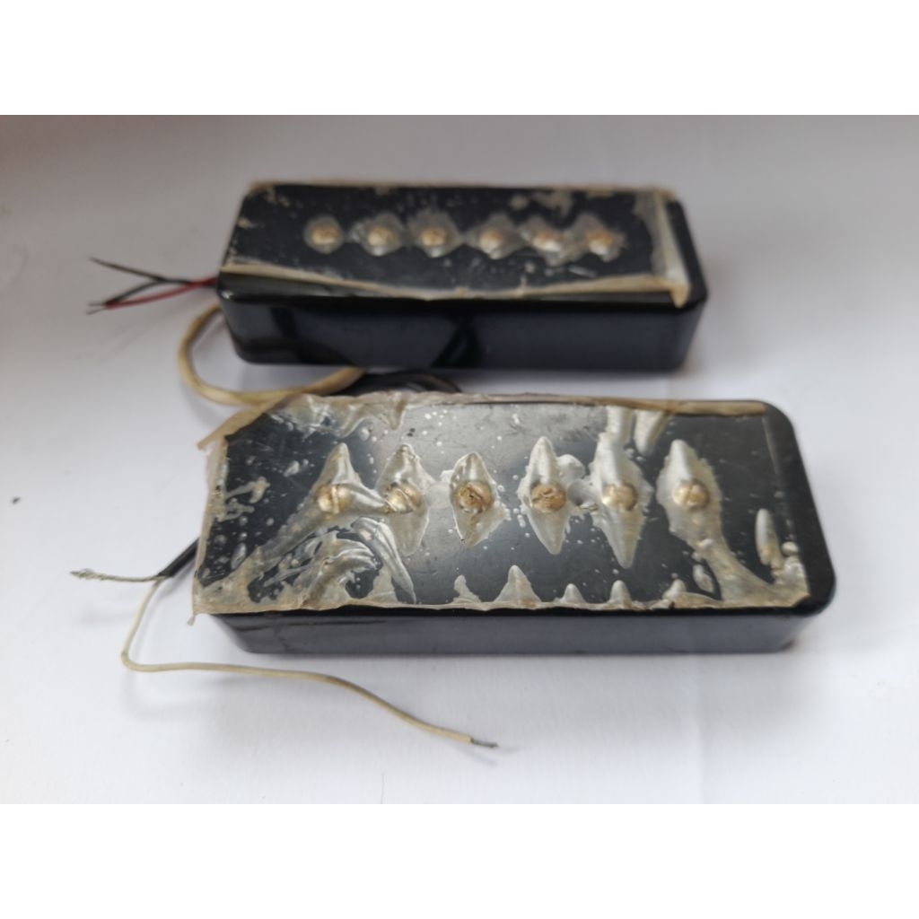 Epiphone SoapBar P90 Pickup Single Coil Set Black Copotan Minus Ori Korea Murah