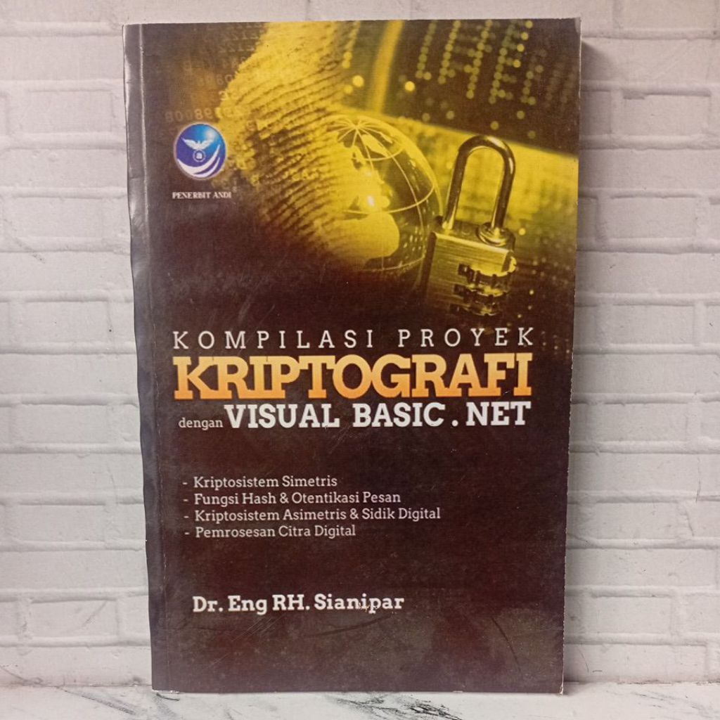 buku bekas kompilasi proyek kriptografi