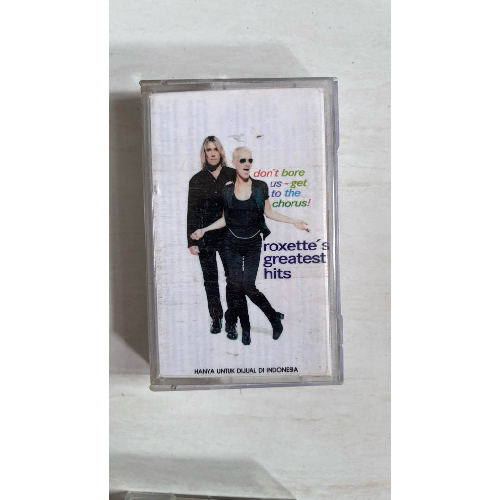 kaset pita roxette album greatest hits