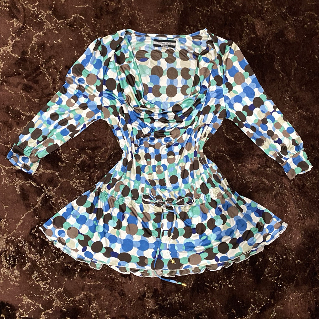 y2k summer blouse preloved