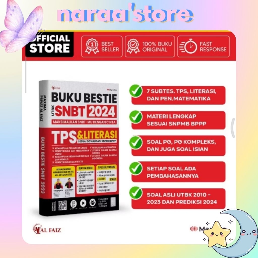 [PRELOVED] BUKU BESTIE UTBK 2024 Al Faiz