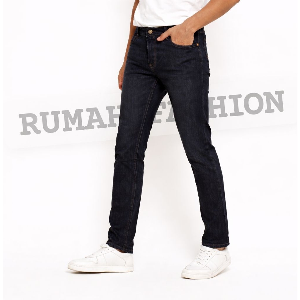 511 BLACK GARMEN STRETCH /CELANA JEAN STRETCH PANJANG PRIA SLIM