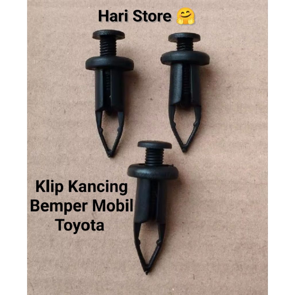 15 Pcs Klip Kancing Bumper/Bemper Mobil Toyota Innova Avanza Altis Fortuner Camry Vios Dll Universal