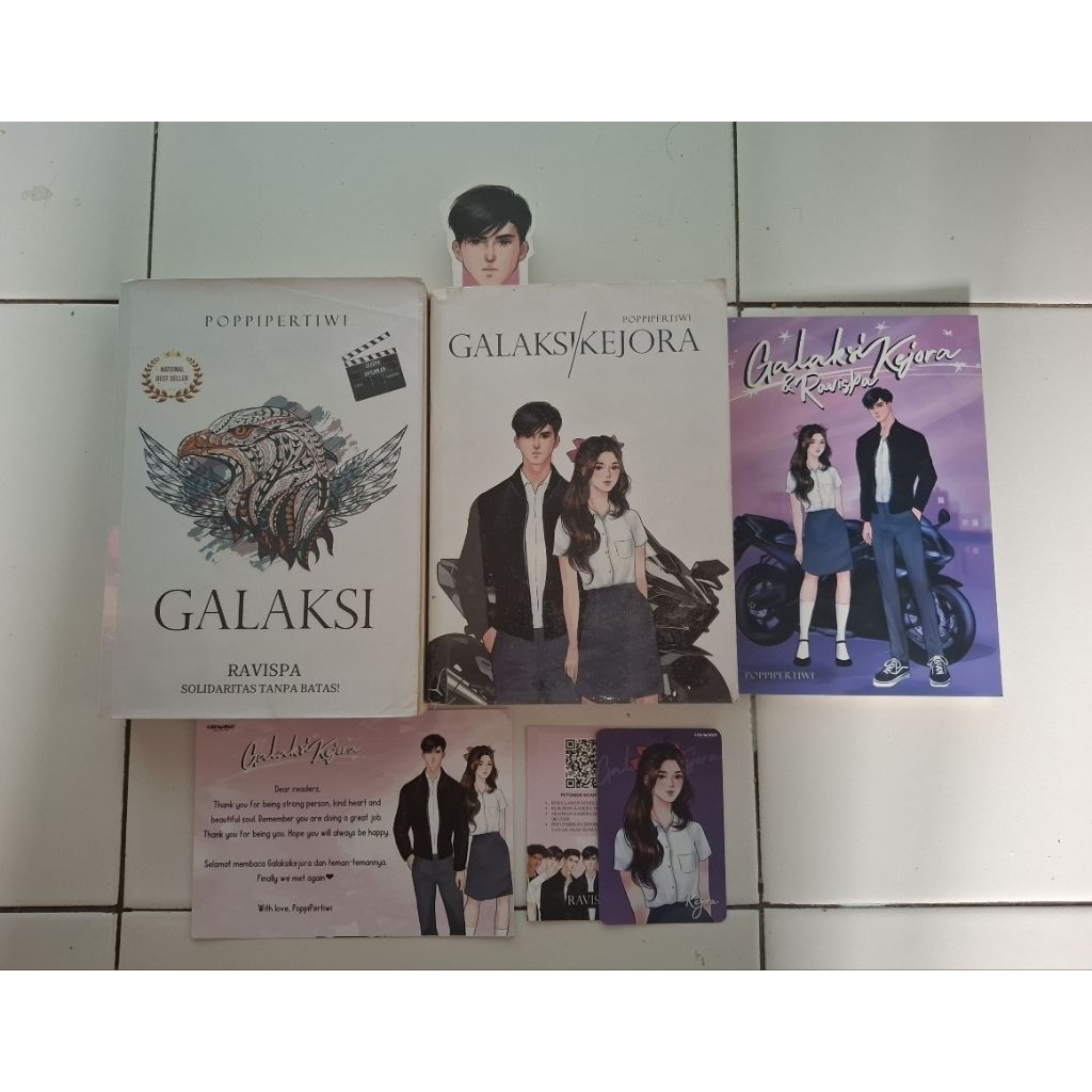 Novel Preloved Galaksi & Galaksi Kejora