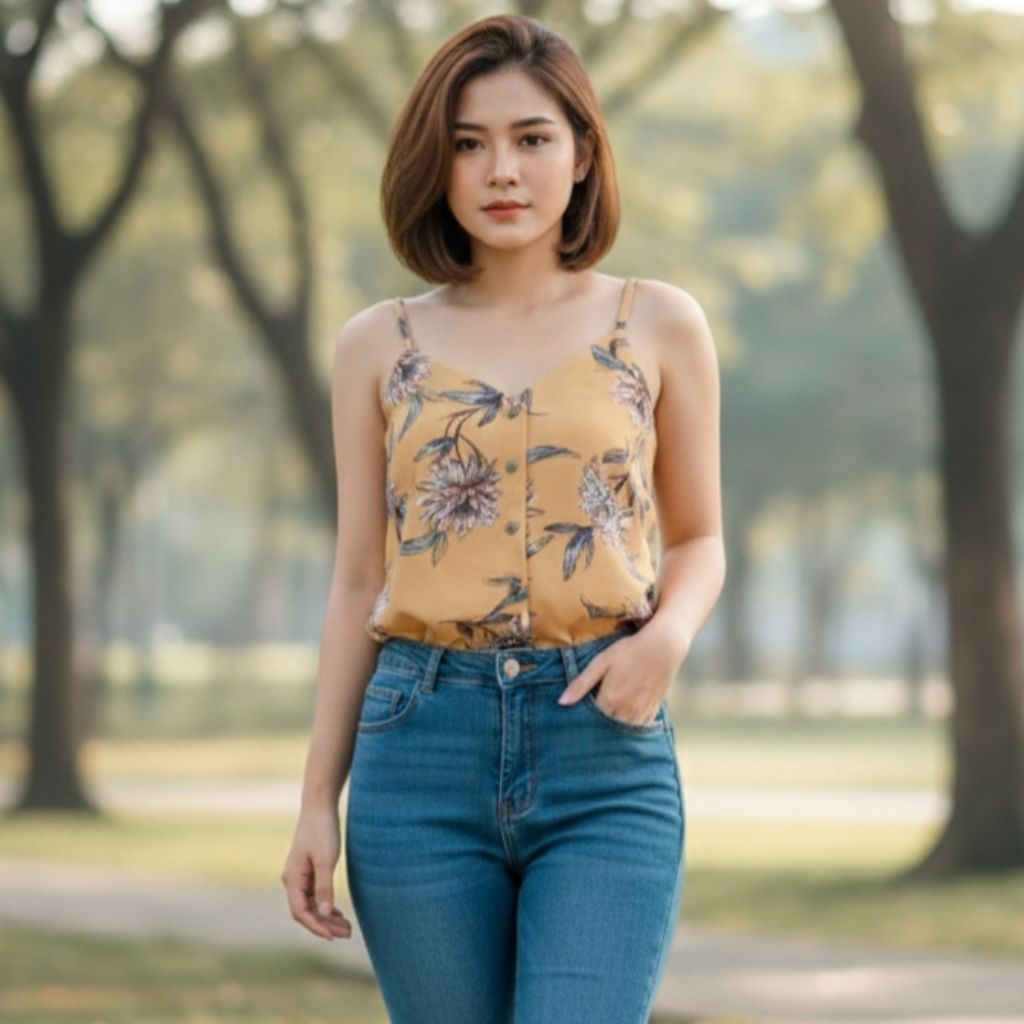 preloved tanktop crop