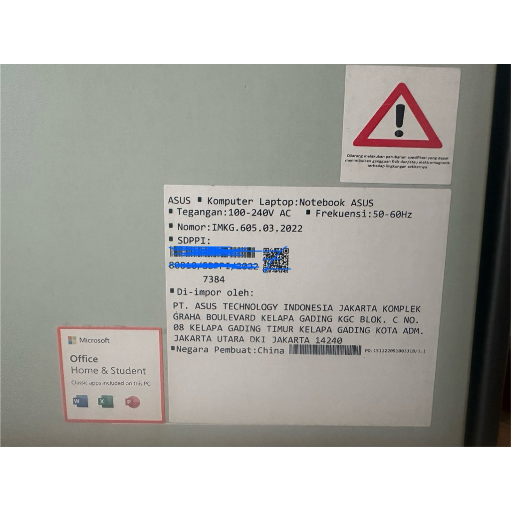 ASUS LAPTOP NOTEBOOK 14 OLED TOUCH SCREEN