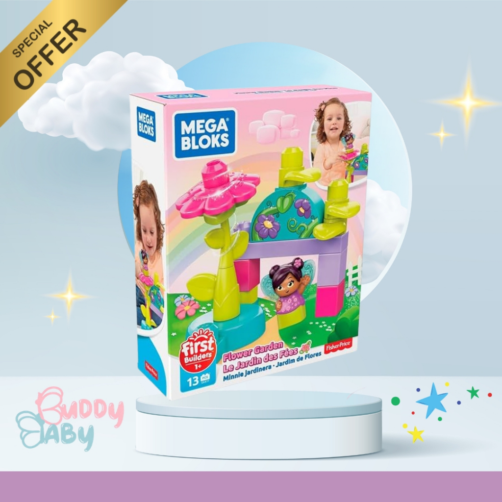 Mega Bloks Flower Fairies Flying School Gkx77