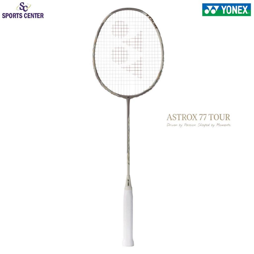 New Limited Edition Raket Badminton Yonex Astrox 77 Tour AX77-TEX Light Biege