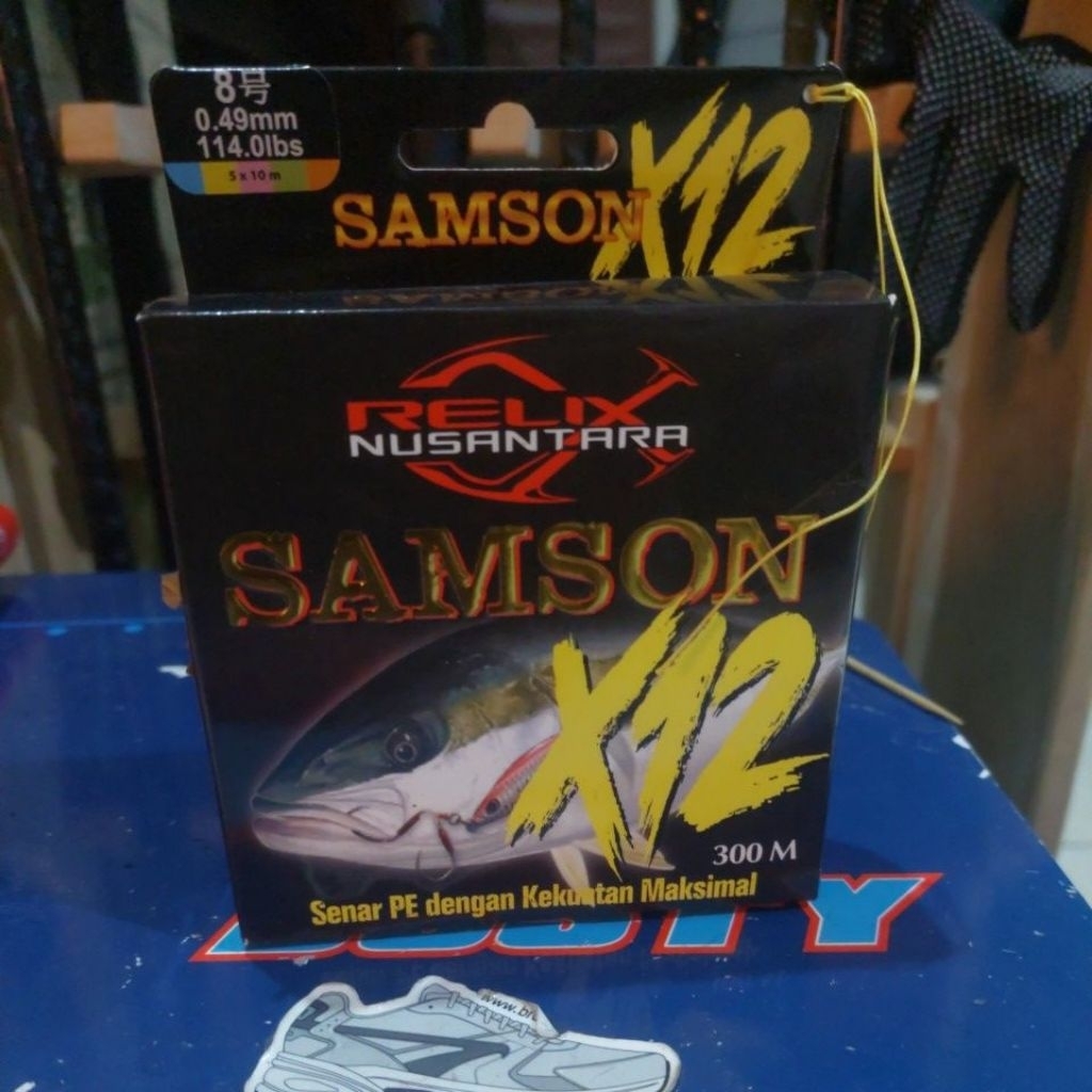 senar pe 8 samson x12 relix nusantara