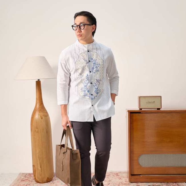 Barilie - SUFFI PILLAR 3/4 Sleeve Full Tricot Lining