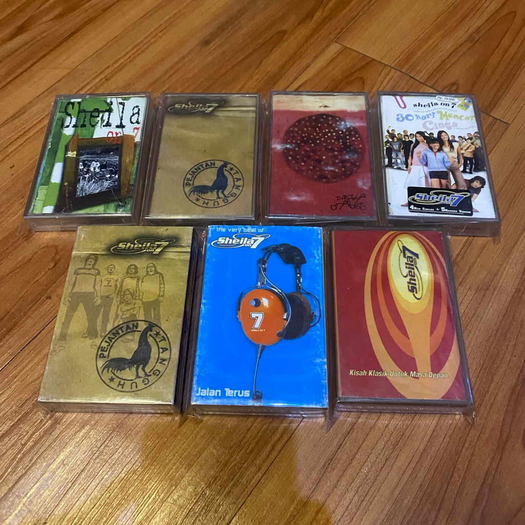 collection kaset original sheila on 7 ( 7 album )