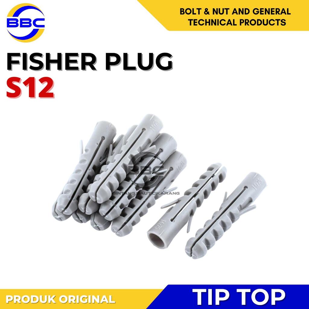 Fisher S12 | Fisher Tip Top S12 Tiptop Pengencang Sekrup / Pengait Sekrup Tembok