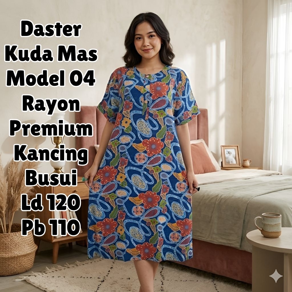Daster Kuda Mas Original Model 04 Ld 120 Pb 110 Busui