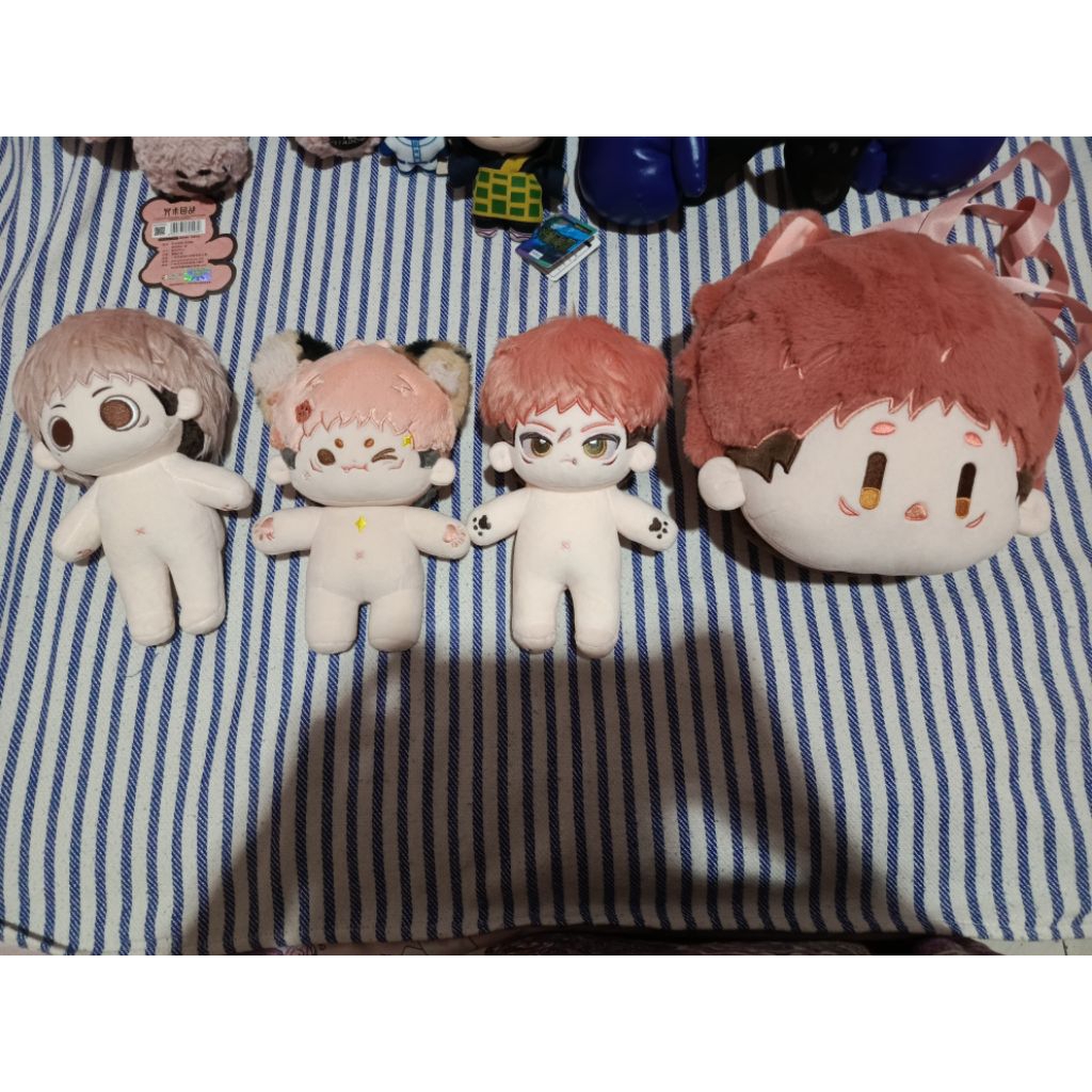 yuuji itadori cotton doll 20cm jujutsu kaisen