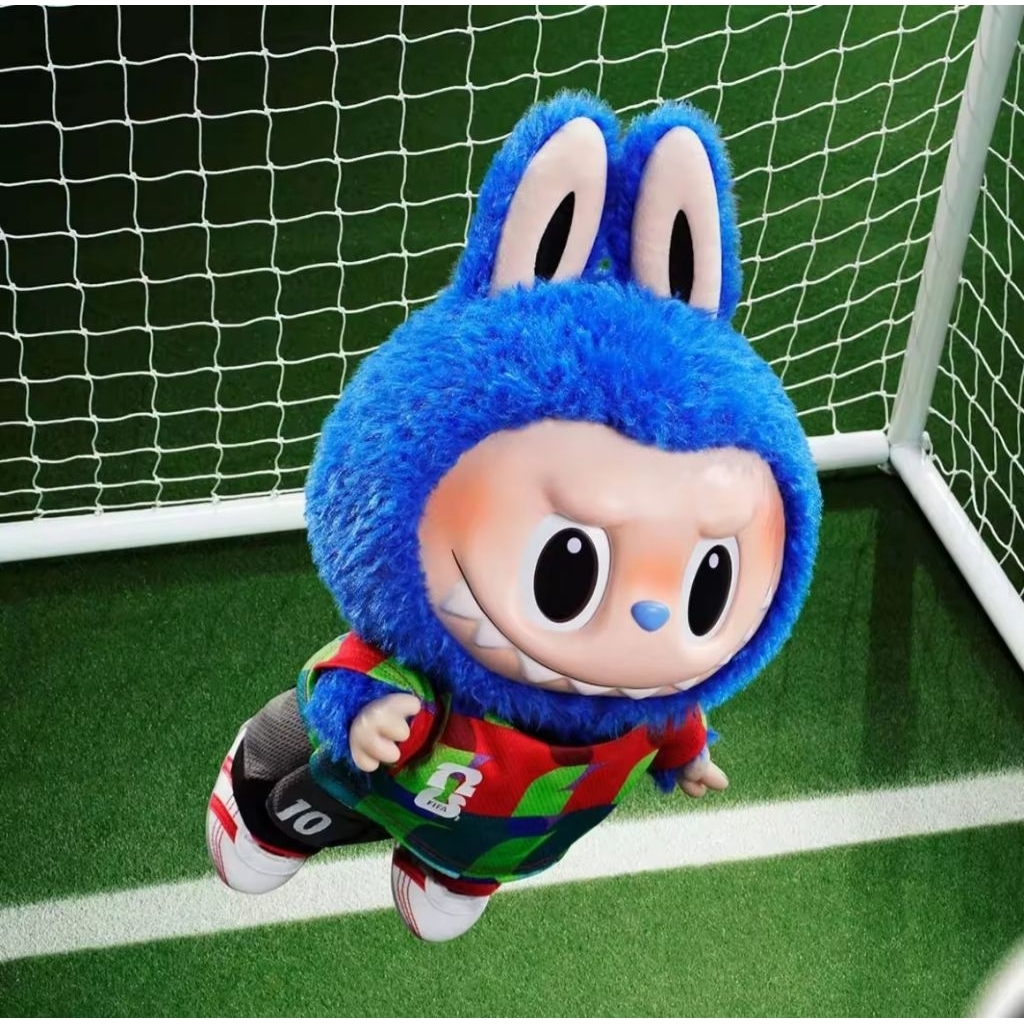 (PRE ORDER) POP MART THE MONSTERS x FIFA SERIES - Catch the Win Vinyl Plush Doll Labubu Zimomo Actio