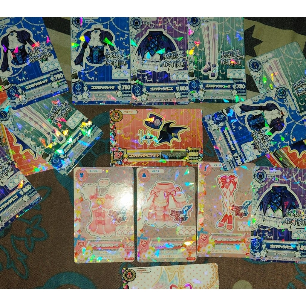 aikatsu card yurika roulette set
