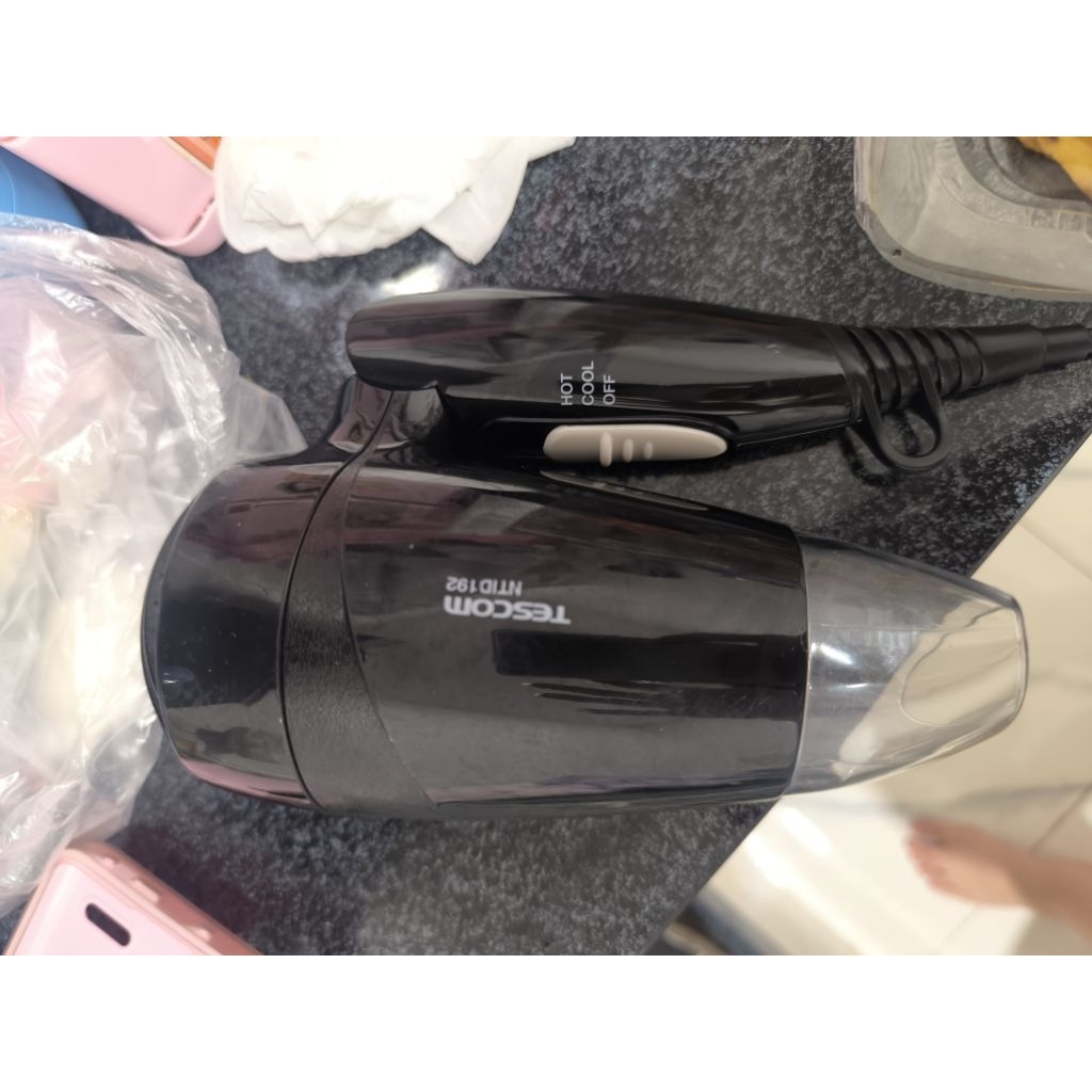 Tescom Low Watt Hairdryer NTID 192 Preloved Black