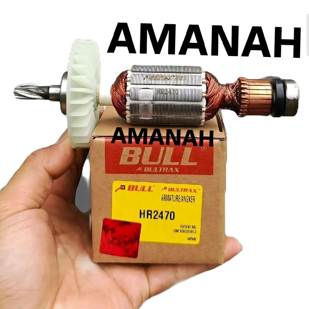 Bull angker armature Bull HR2470 for mesin bor drill rotary hammer makita