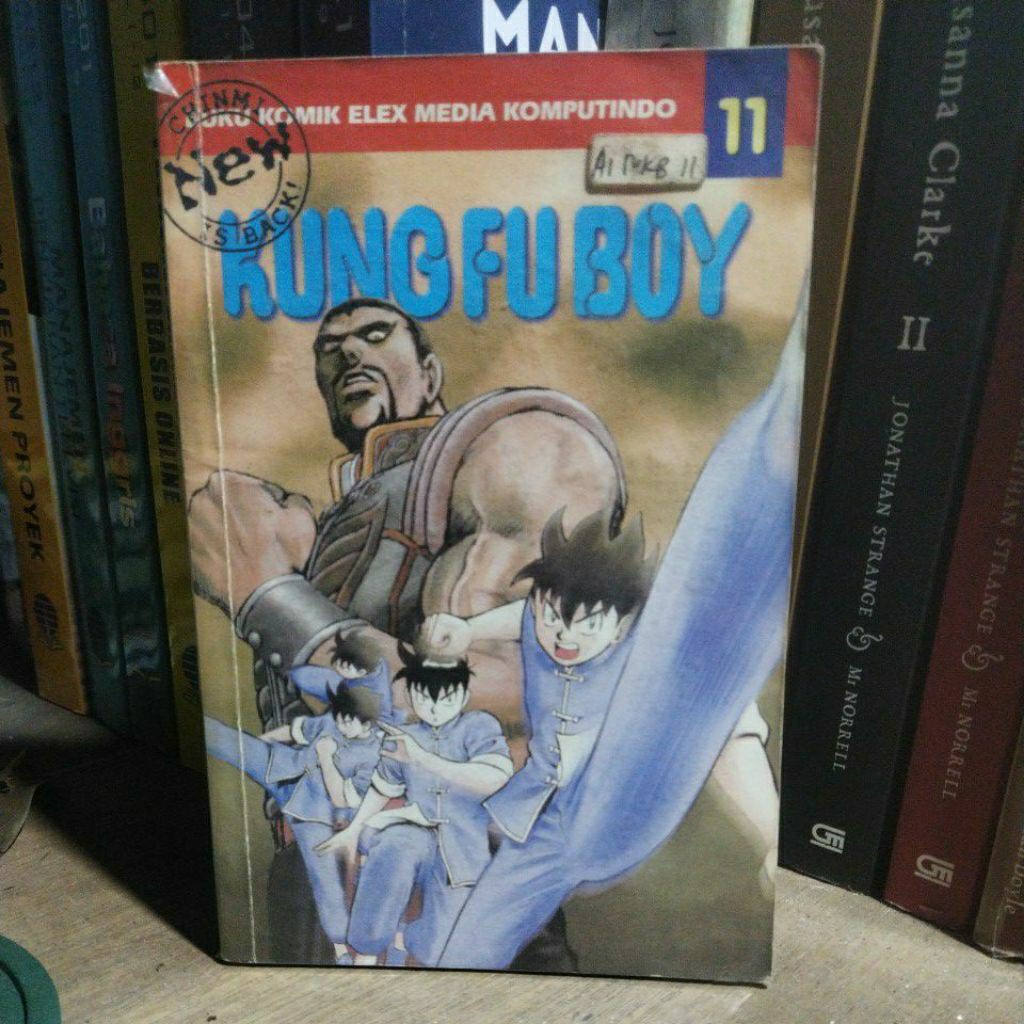 komik kungfu boy