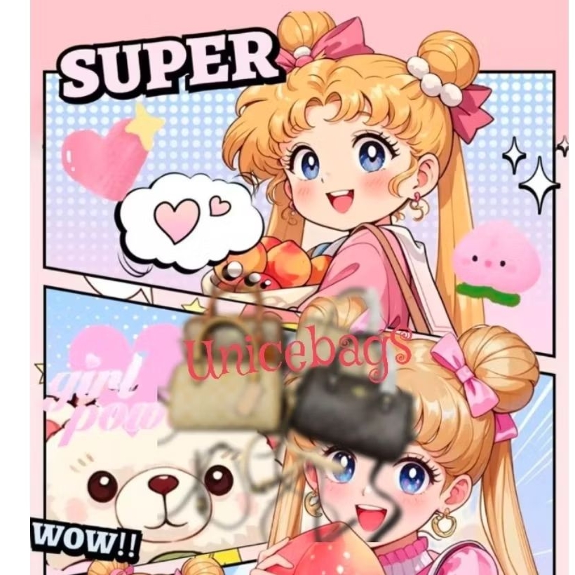 KD211356254 Unicebags-Free box - Beni bag Tas Wanita Speedy Mini Bahan Waterproof- Tas Import berkua