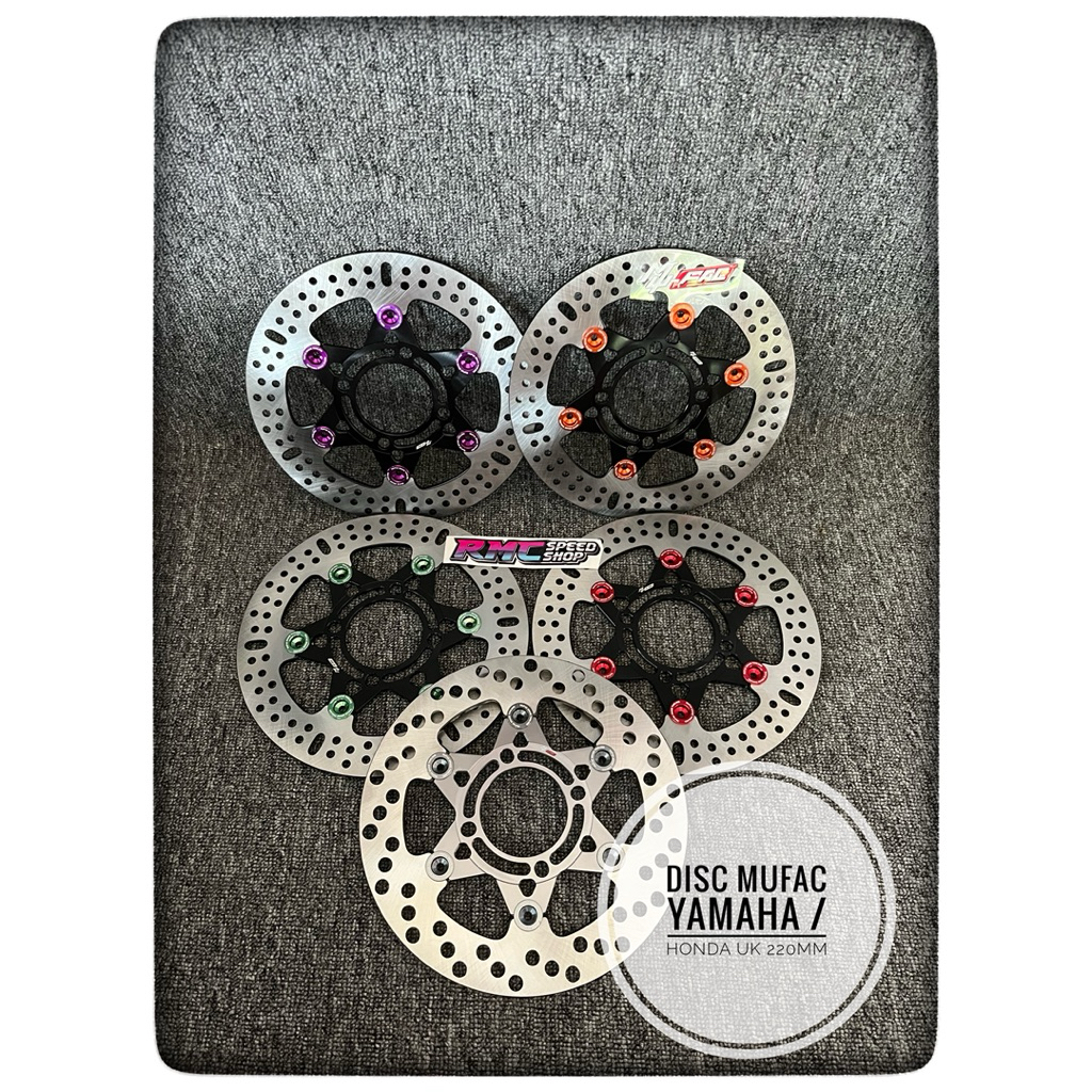 Disc piringan Mufac Yamaha Honda ukuran 220mm / Disc Mufac ukuran 220mm promo