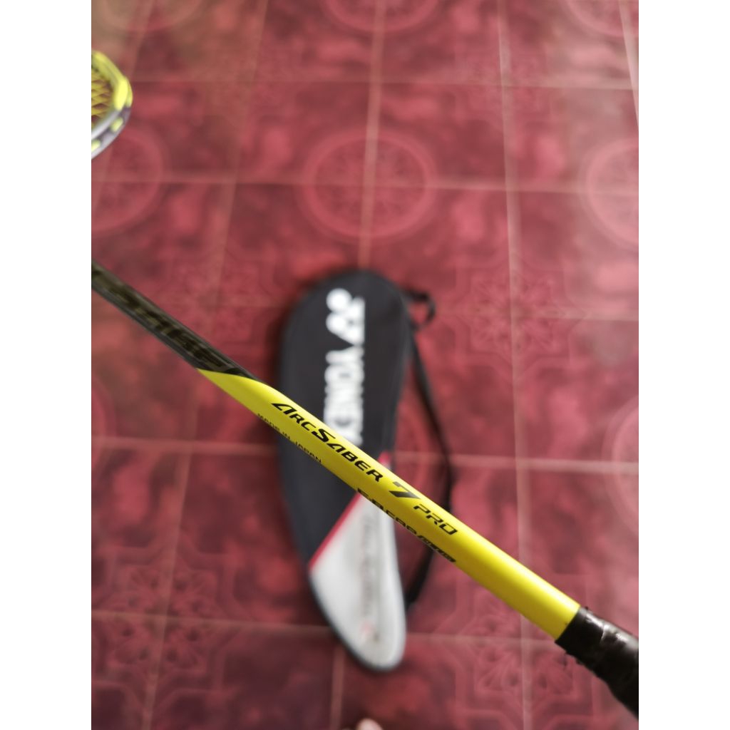 Yonex Arcsaber 7 Pro Second Original anti retak dan patah