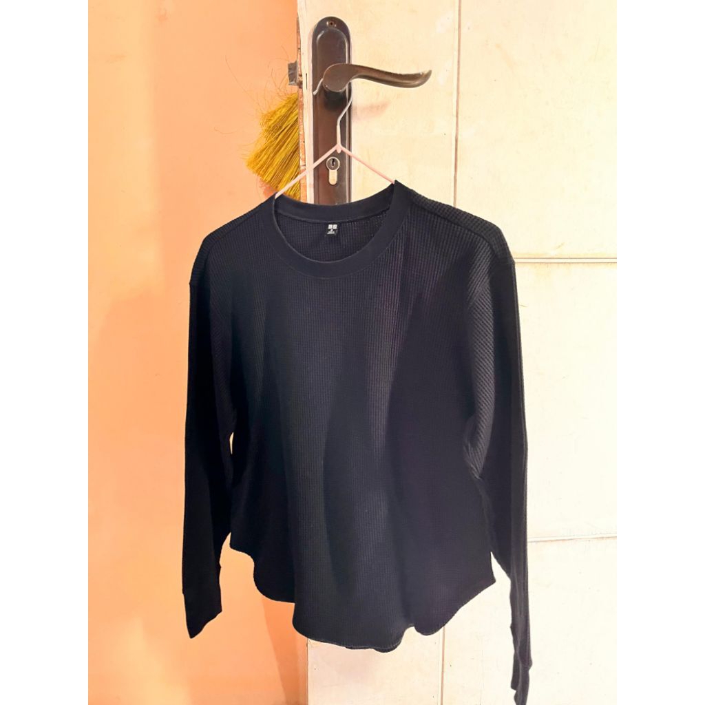 Longsleeve Waffle Uniqlo