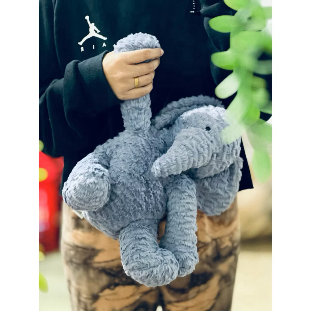 Boneka Fuddlewuddle Jellycat Elephant/Gajah
