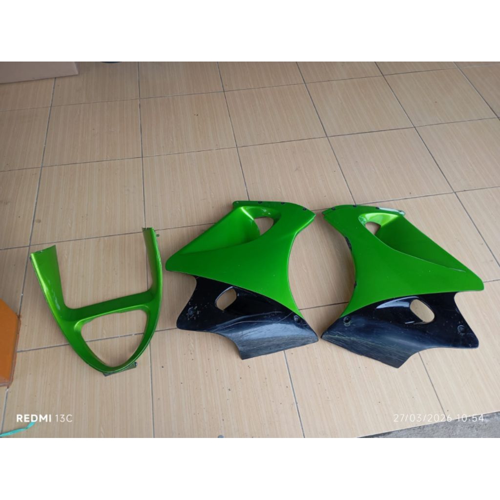 fairing ninja rr old hijau original