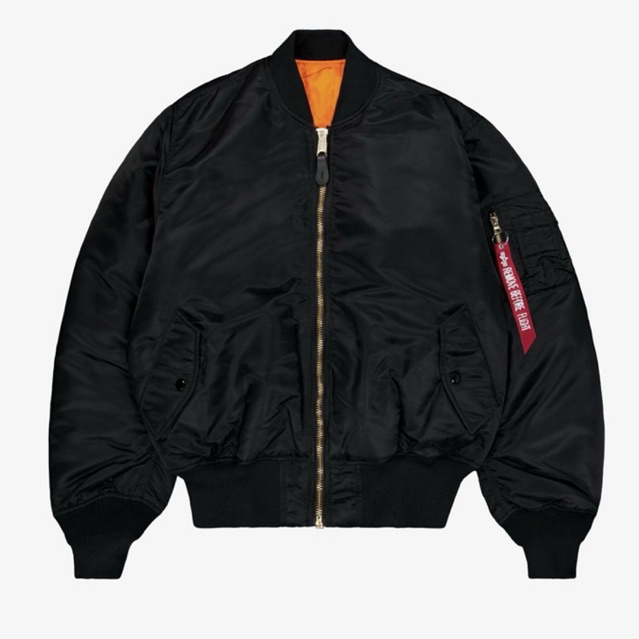 ALPHA INDUSTRIES MA-1 HERITAGE BOMBER JACKET REVERSIBLE