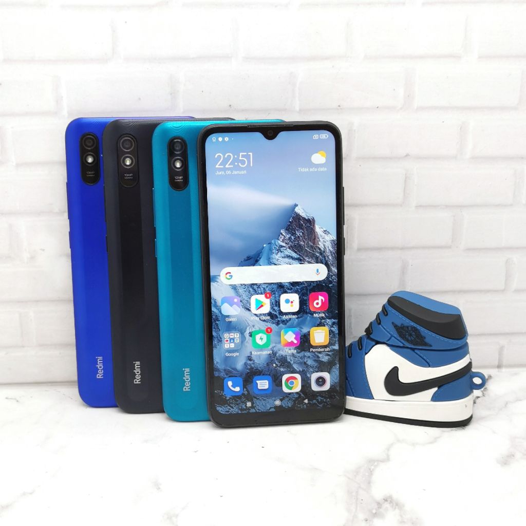 CM STORE-Redmi 9A-Ram 6gb internal 128gb-Hp Second Termurah