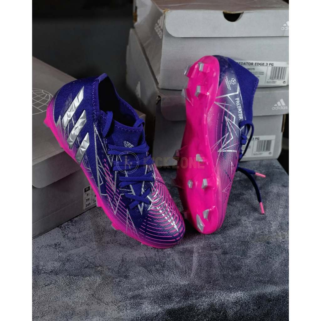 Sepatu Bola Adidas Predator Edge.3 FG - Purple GW2275 Original BNIB