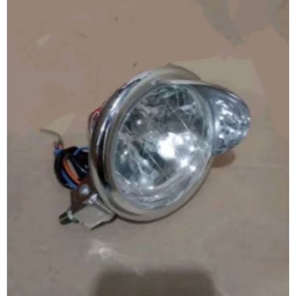 REFLEKTOR LAMPU DEPAN TOPI HARLEY