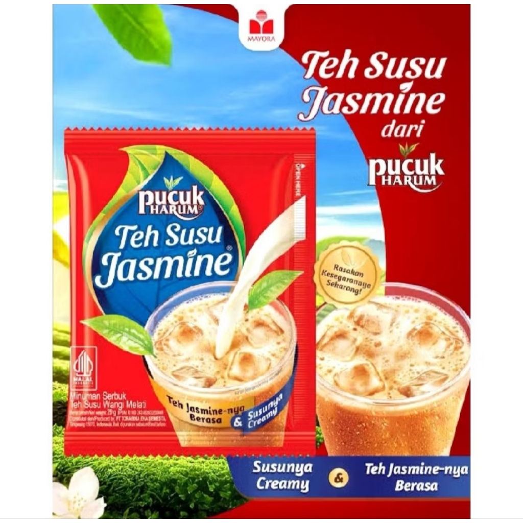 Teh Susu Jasmine Pucuk Harum