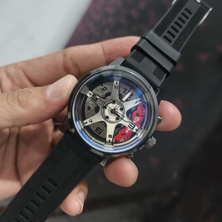 Jam Tangan Pria Model Velg Mobil