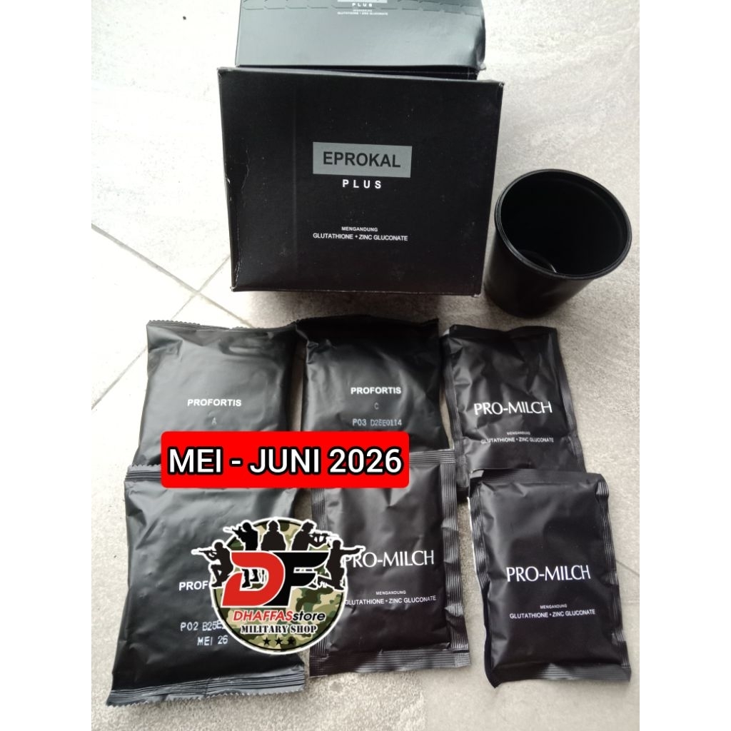 PROMO MURAH.. PAKET EPROKAL PLUS EXP MEI & JUNI 2026. SATU PAKET EPROKAL PLUS. IMUKAL BISKUIT TNI SE