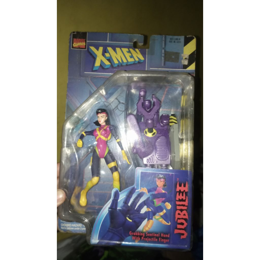 figure marvel toy biz vintage x-men jubilee