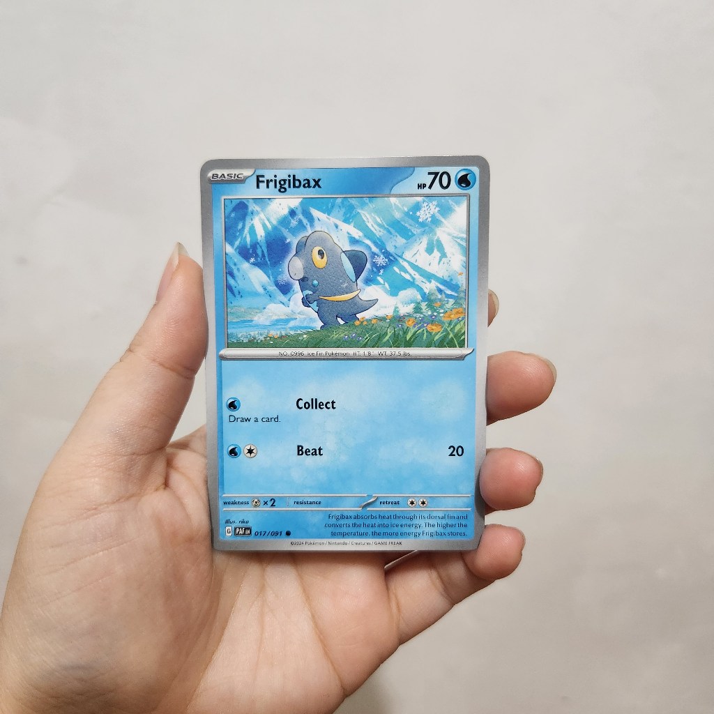 Kartu Pokemon TCG English - Frigibax Arctibax Baxcalibur