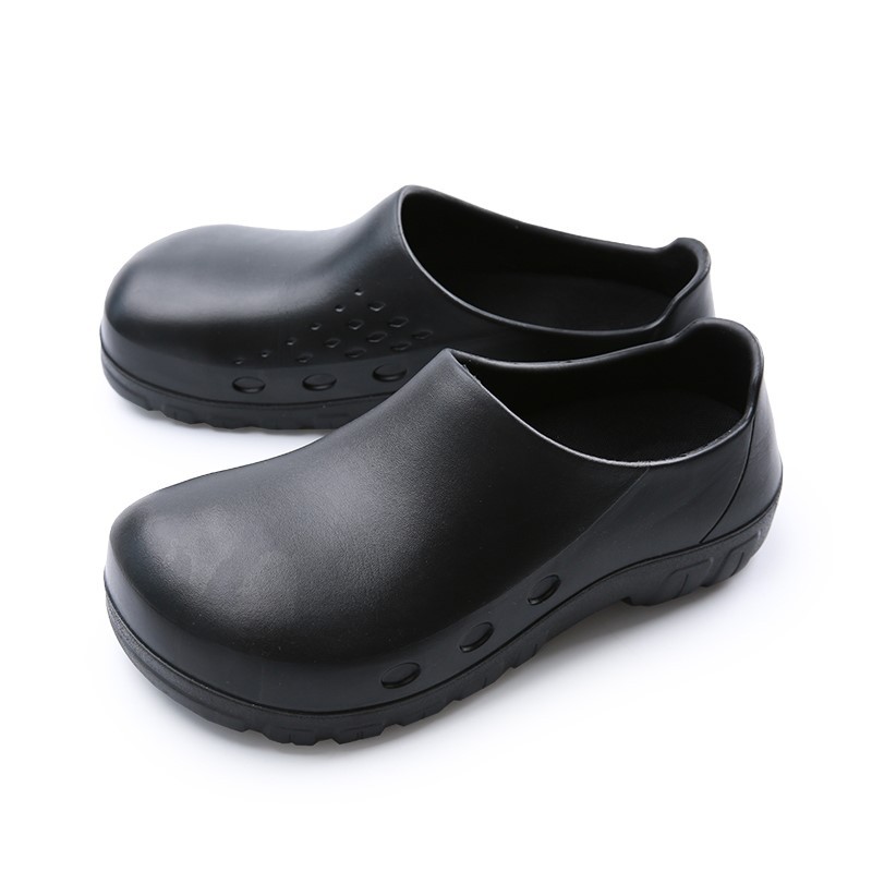 SEPATU KITCHEN PRIA/WANITA UJUNG BESI ANTI SLIP/ANTI LICIN SEPATU CHEF/DAPUR