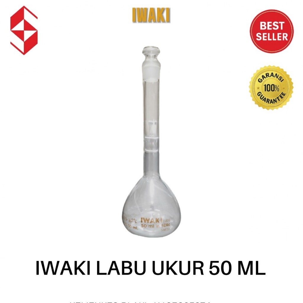 iwaki labu ukur 50 Ml