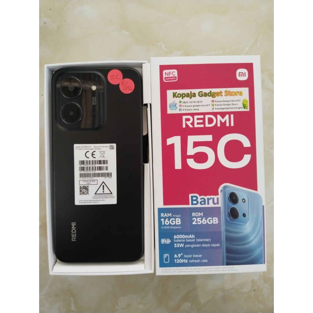 Redmi 15C 8/256 Second fullset