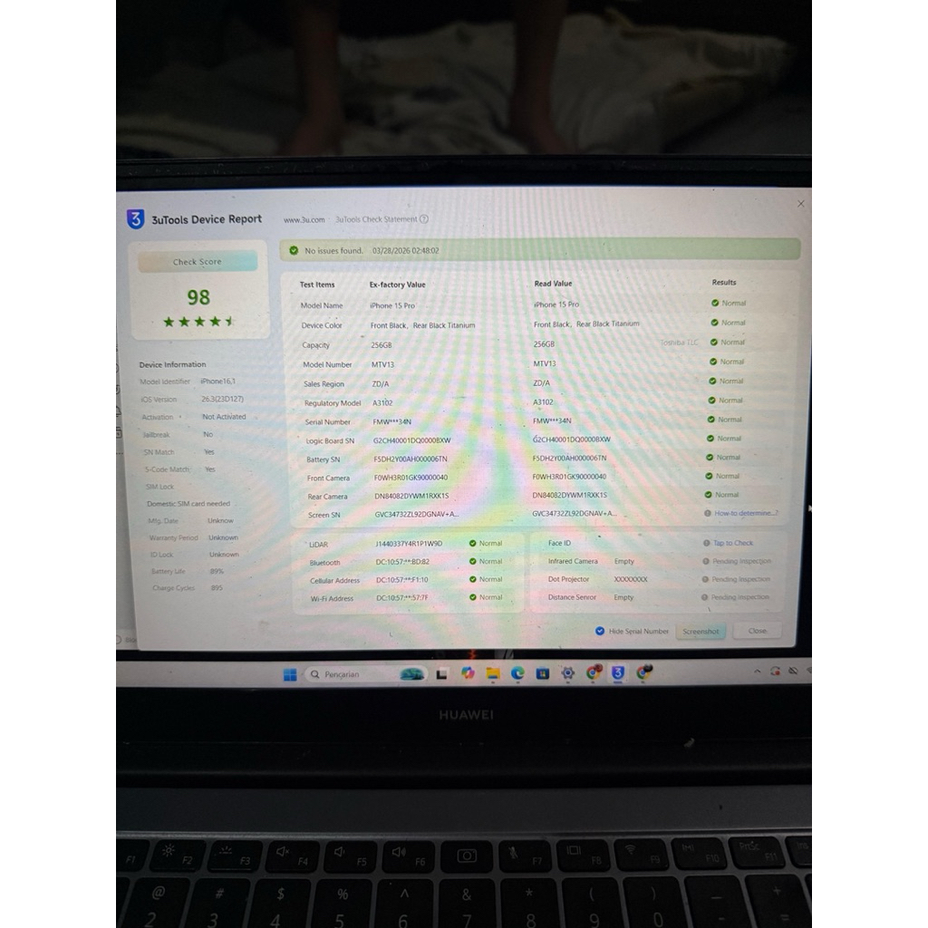 iphone 15 pro 256 gb lock icloud