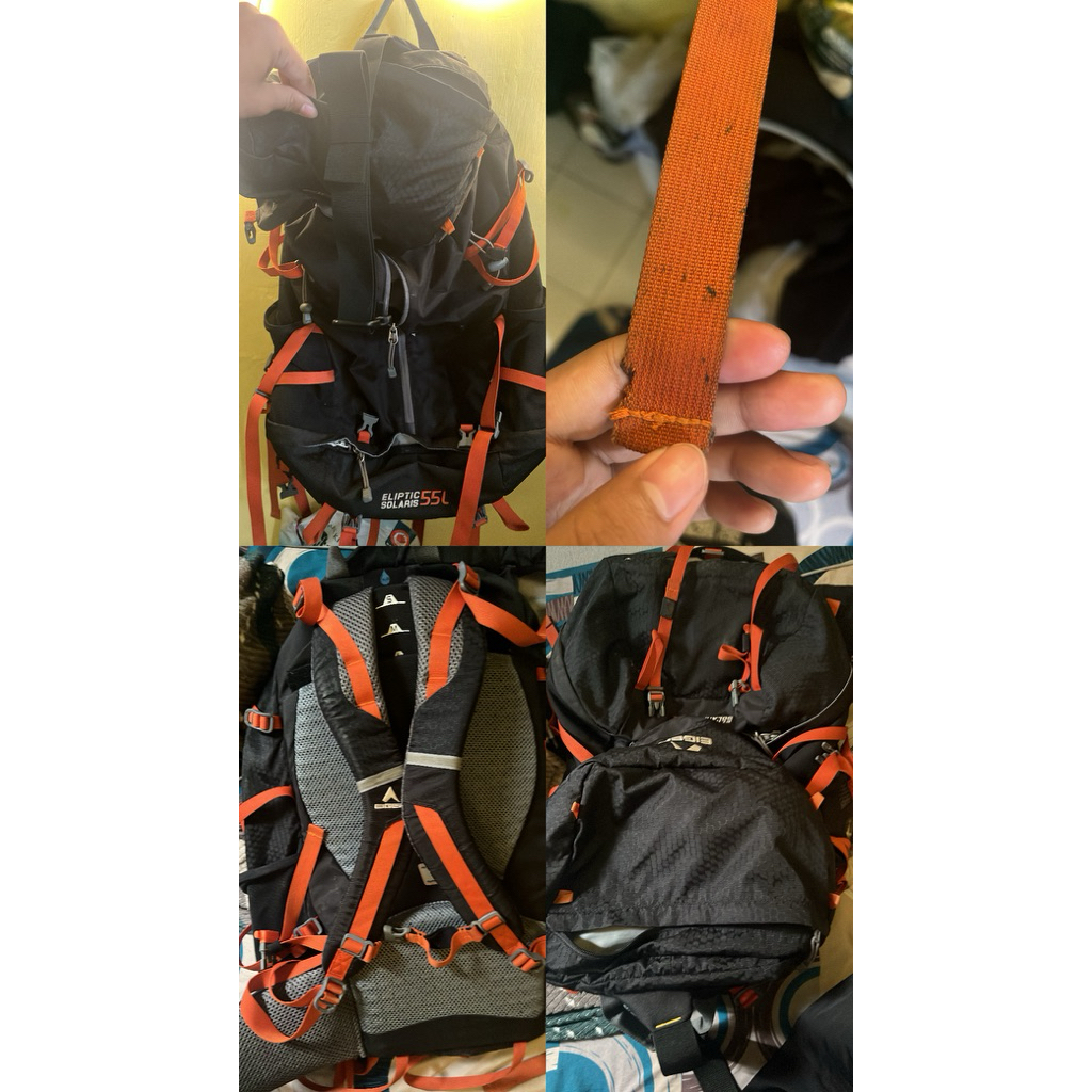 eiger eliptic solaris 55l second