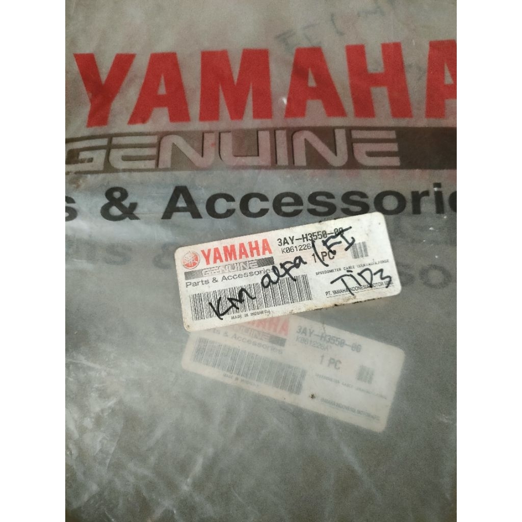 kabel spedometer yamaha alfa oroginal 3AY H3550-00